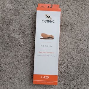 Aetrex Compete Orthotics L420 - Size 8 - EUC